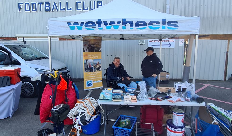 Whetwheels stand at their Boat Jumble